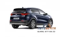 Защита заднего бампера для KIA Sportage