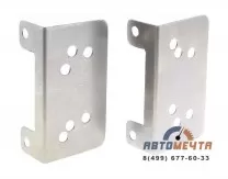 Комплект металлических креплений для магнитолы 2din УАЗ Патриот Комплект металлических креплений для магнитолы 2din УАЗ Патриот