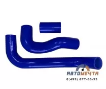 Комплект силиконовых патрубков радиатора УАЗ 452 Буханка дв. 409 (3 шт) Комплект силиконовых патрубков радиатора УАЗ 452 Буханка дв. 409 (3 шт)