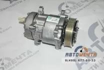 Компрессор кондиционера УАЗ Патриот Sanden (6РК) бензин Компрессор кондиционера УАЗ Патриот Sanden (6РК) бензин