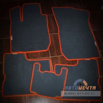 Коврики EVA Люкс LADA Ларгус 5 мест в багажник + салон-0