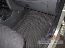Коврики EVA Люкс LADA Ларгус 5 мест в багажник + салон-4