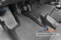 Накладки на ковролин тоннельные передние (ABS) LADA Granta-2