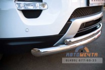 Защита переднего бампера труба на Range Rover Evoque-1