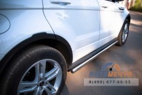 Пороги на Range Rover Evoque Dynamic, нерж.-2