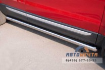 Пороги труба на Range Rover Evoque Prestige-2