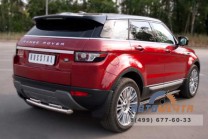 Пороги труба на Range Rover Evoque Prestige-1