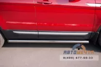 Пороги труба на Range Rover Evoque Prestige
