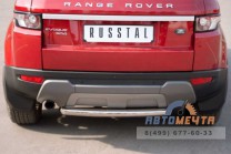Защита зад. бампера для Range Rover Evoque, нерж-3
