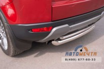 Защита заднего бампера на Range Rover Evoque-2