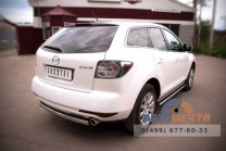 Пороги труба на Mazda CX-7 2010--1