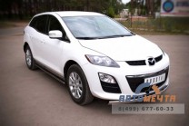 Защита переднего бампера для Mazda CX-7 2010--1