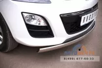 Защита переднего бампера для Mazda CX-7 2010-