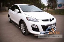 Защита порогов на Mazda CX-7 2010--1