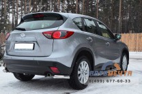 Защита бампера задняя на Mazda CX-5 2011--2