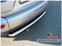 Защита зад. бампера Mitsubishi Outlander XL 10-, нерж.-6