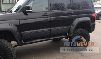 Молдинги на двери Брут для УАЗ Патриот -6