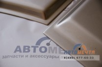 Молдинги на двери (шагрень) для УАЗ Патриот-4