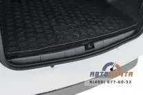 Накладка на порог багажника Рено Дастер 2012- / Nissan Terrano 2014- 