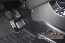 Накладки на ковролин тоннельные (ABS 3 шт) LADA Ларгус -5