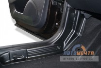 Накладки на ковролин передние (ABS 2 шт) Рено Каптюр с 2016-1