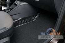 Накладки на ковролин тоннельные (ABS 2 шт) Рено Каптюр c 2016-1