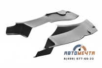 Накладки на ковролин задние (ABS) на LADA Ларгус 5-7 местн.-0