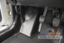 Накладки на ковролин (6 шт) (ABS) Рено Дастер 2016-2020 / NISSAN Террано 2014--2