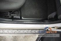 Накладки на ковролин (6 шт) (ABS) Рено Дастер 2016-2020 / NISSAN Террано 2014--3