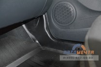 Накладки на ковролин (ABS 6 шт) Рено Логан 2014--4