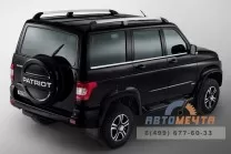 Накладки на уплотнения стекол дверей УАЗ Патриот (нержавейка 6 шт)