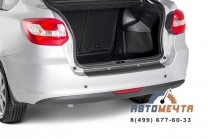 Накладка на задний бампер для LADA GRANTA Лифтбек 2014- -2