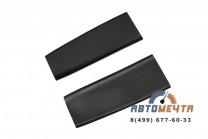 Накладки в проёмы задних дверей на арки (ABS 2шт) Рено Дастер 2021-0