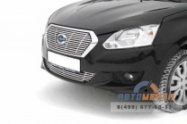 Накладка на решетку радиатора 10 мм для Datsun on-DO Седан 2014-	-0