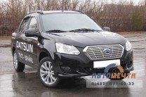 Накладка на решетку радиатора 10 мм для Datsun on-DO Седан 2014-	-2