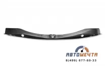 Накладка в проем багажника (черное тиснение ABS)) Рено Логан с 2014 Накладка в проем багажника (черное тиснение ABS)) Рено Логан с 2014