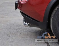 Защита переднего бампера для Nissan Juke 4х2 , d63 мм, (дуга)-6 Защита переднего бампера на Nissan Juke-6