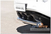 Защита переднего бампера для Nissan Juke 4х2 , d63 мм, (дуга)-4 Защита переднего бампера на Nissan Juke-4