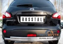 Защита заднего бампера для Nissan Quasquai +2