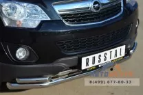 Защита переднего бампера на Opel Antara 2012-