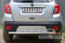 Защита заднего бампера на Opel Mokka 2012-2