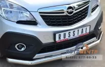 Защита переднего бампера на Opel Mokka 2012