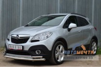 Защита бампера передняя на Opel Mokka 2012-2