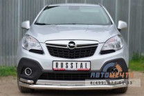 Защита бампера передняя на Opel Mokka 2012-1