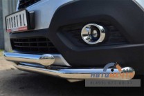 Защита переднего бампера для Opel Mokka 2012-2