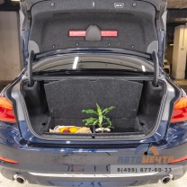 Органайзер в багажник для BMW G30 и F90 с отсеком под докатку-19