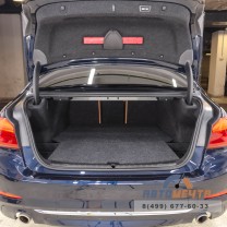 Органайзер в багажник для BMW G30 и F90 с отсеком под докатку-4