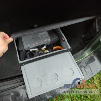 Органайзер (спальное место, фальшпол) в багажник Нива Шевроле с 2019 г.в. и Нива Тревел-5