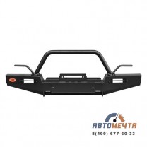 Передний силовой бампер УАЗ Хантер Трофи Дуга с площадкой лебёдки, Стандарт или лифт 50 мм-0