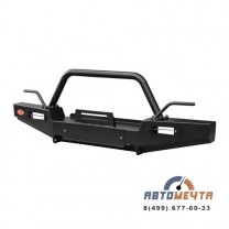 Передний силовой бампер УАЗ Хантер Трофи Дуга с площадкой лебёдки, Стандарт или лифт 50 мм-1